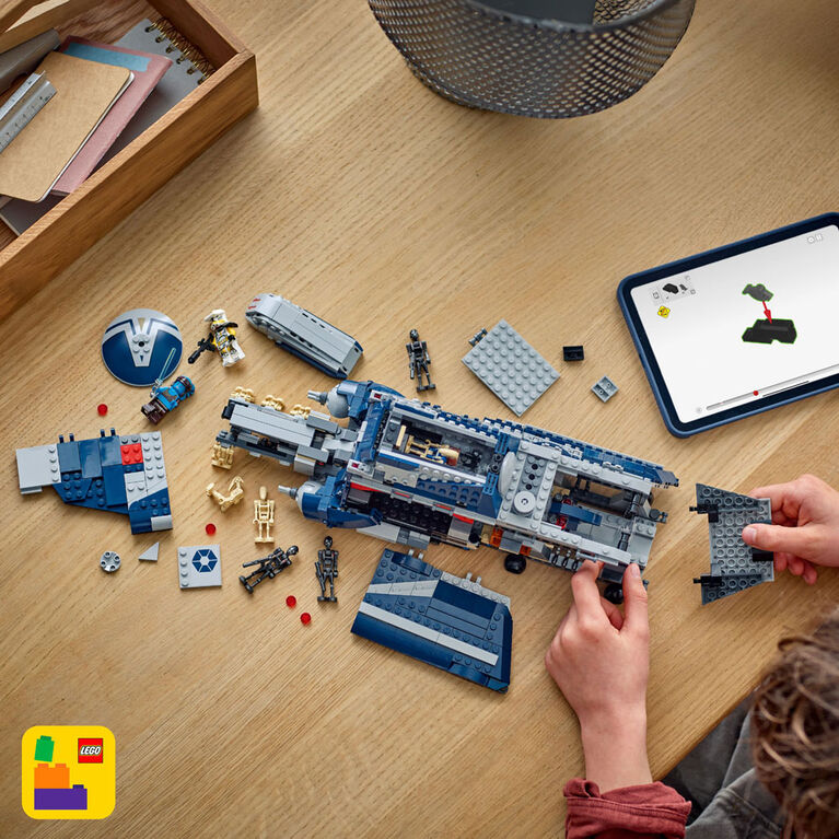 LEGO Star Wars: The Clone Wars Battle of Felucia Separatist MTT Building Toy for Kids, Ages 9+ - 75435
