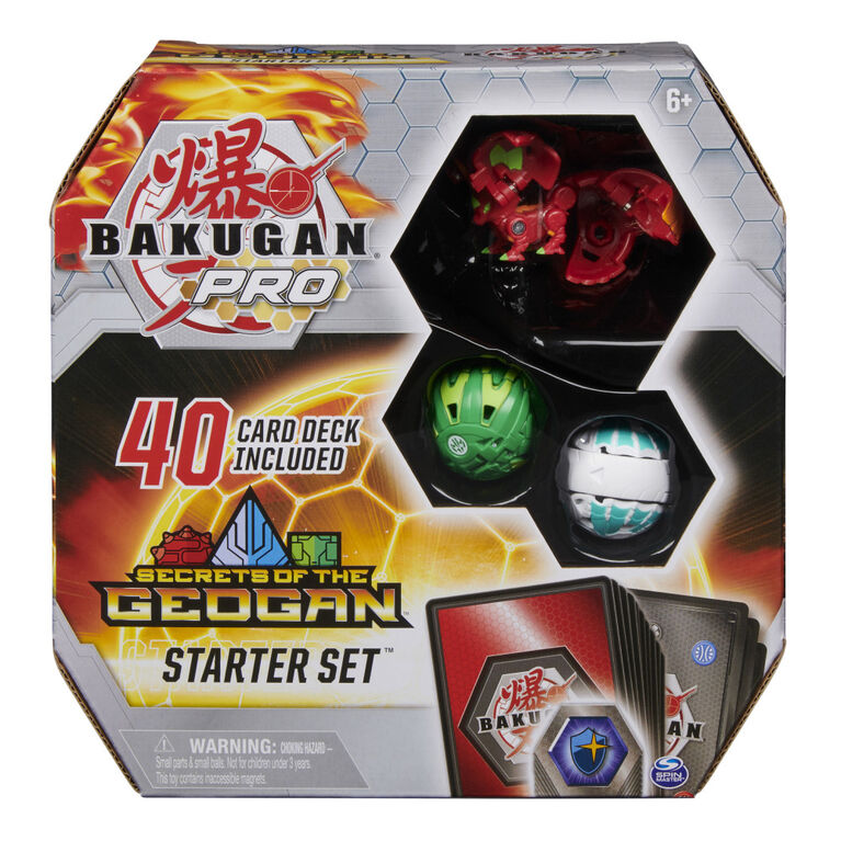 Bakugan Pro, Secrets of the Geogan Starter Set with Fenneca Ultra, 2