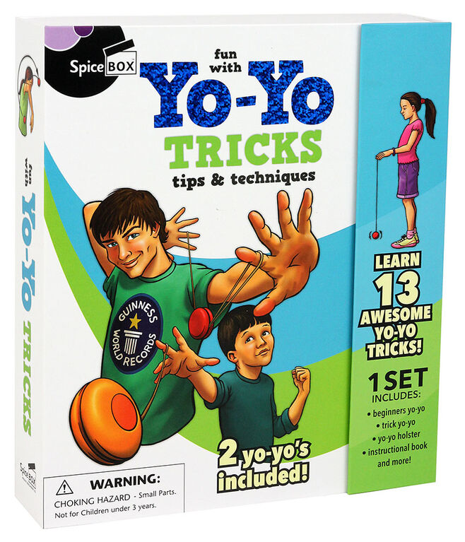 SpiceBox Children's Activity Kits Fun With Yo-Yo Tricks - English Edition