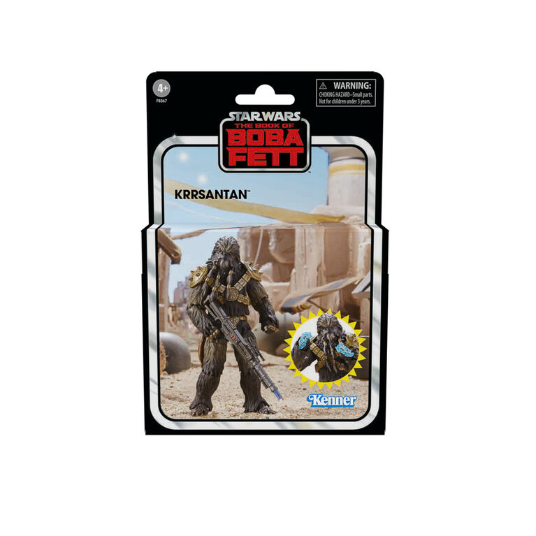 Star Wars The Vintage Collection, Krrsantan, figurine de luxe de collection de 9,5 cm, Star Wars : Le livre de Boba Fett