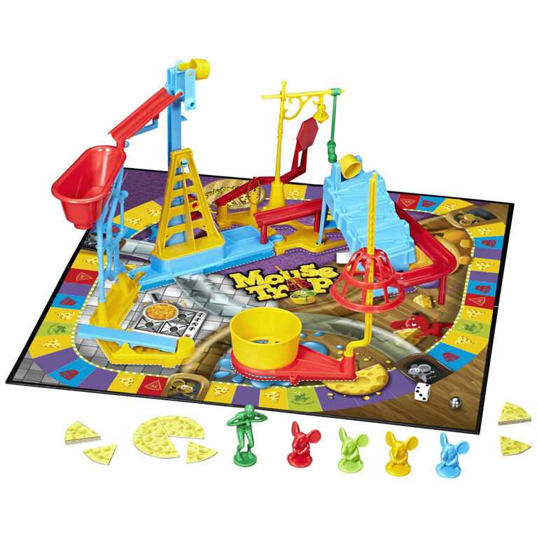 Mouse Trap Board Game, With Easier-Set-Up Than Previous Versions