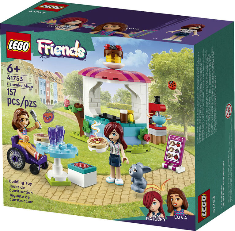 LEGO Friends Pancake Shop 41753 Building Toy Set (157 Pieces)