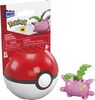 MEGA Pokemon Hoppip building set with 21 pieces and Poke Ball