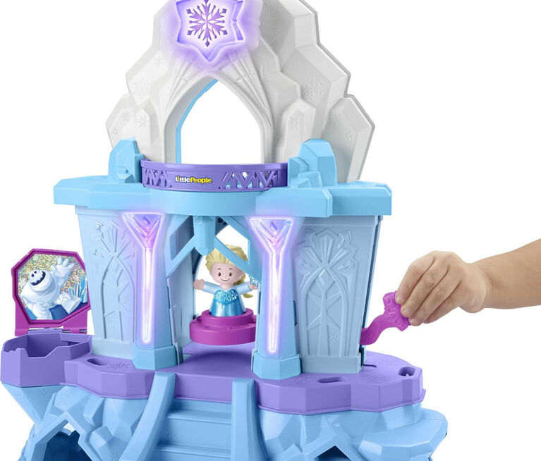 Disney Frozen Elsa's Enchanted Lights Palace Little People Toddler Musical Playset