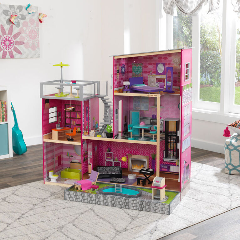 KidKraft Uptown Wooden Dollhouse