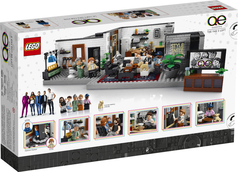 LEGO Icons Queer Eye - Le loft des Fab Five 10291 (974 pièces)