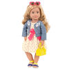 Our Generation, Bright As The Sun, Heart-Print Dress Outfit for 18-inch Dolls