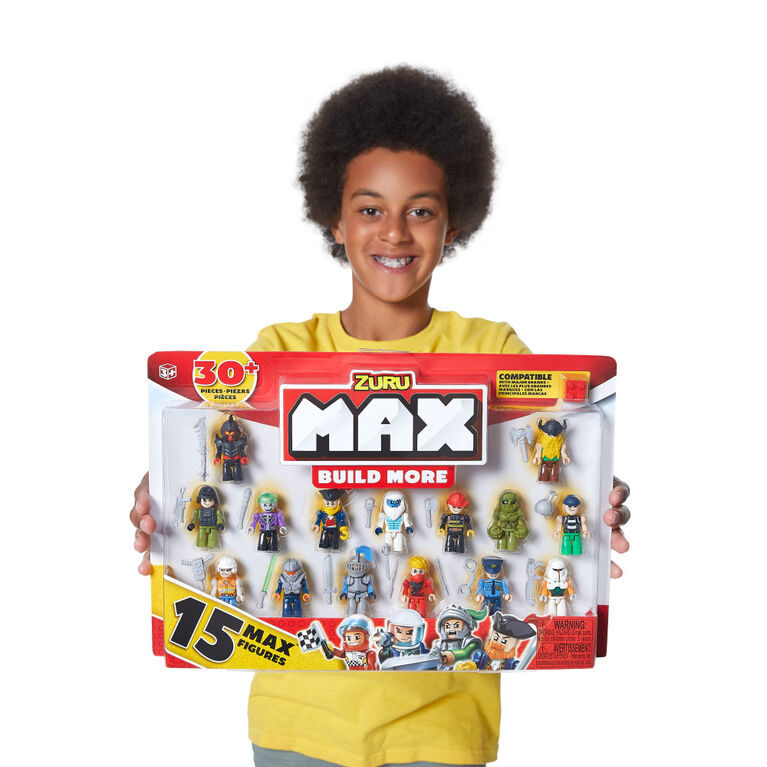 MAX Build More Mini Figure Set (15 Figures) by ZURU
