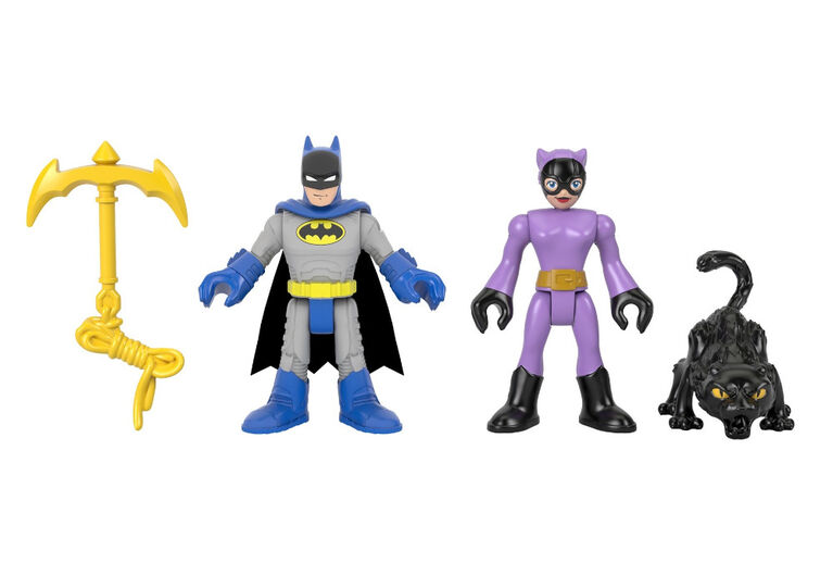 Imaginext DC Super Friends Batman and Catwoman - English Edition