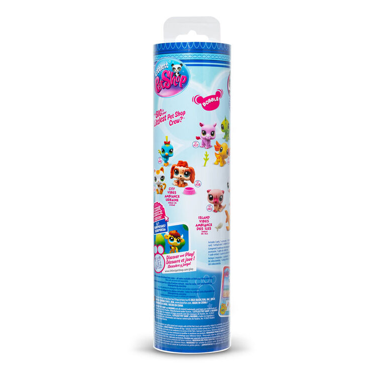 Littlest Pet Shop - 3Pk Tube - Pet Trio Island Vibes