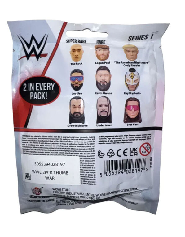 WWE Thumb War Superstars Twin packs