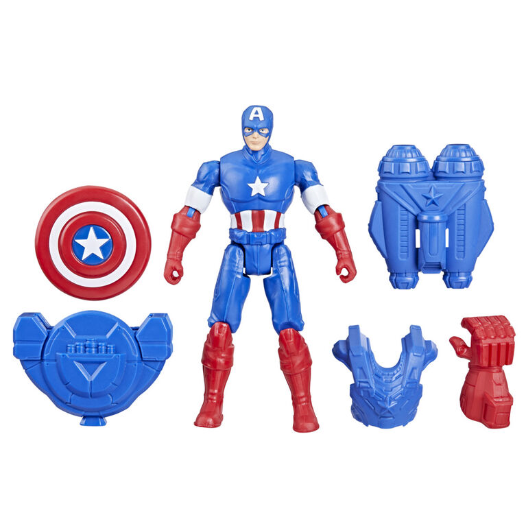 Marvel Avengers Epic Hero Series, Équipement de combat Captain America, figurine