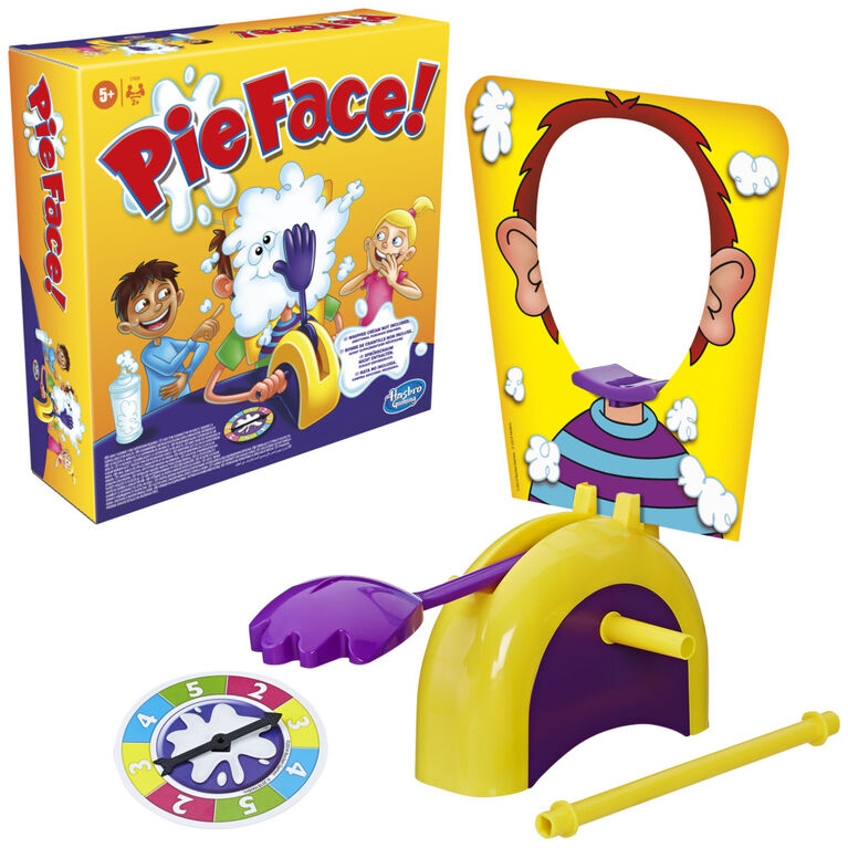 Pie Face Game Whipped Cream Family Game Kids Ages 5 and Up