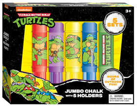 Teenage Mutant Ninja Turtle Jumbo Chalk 5 Pack