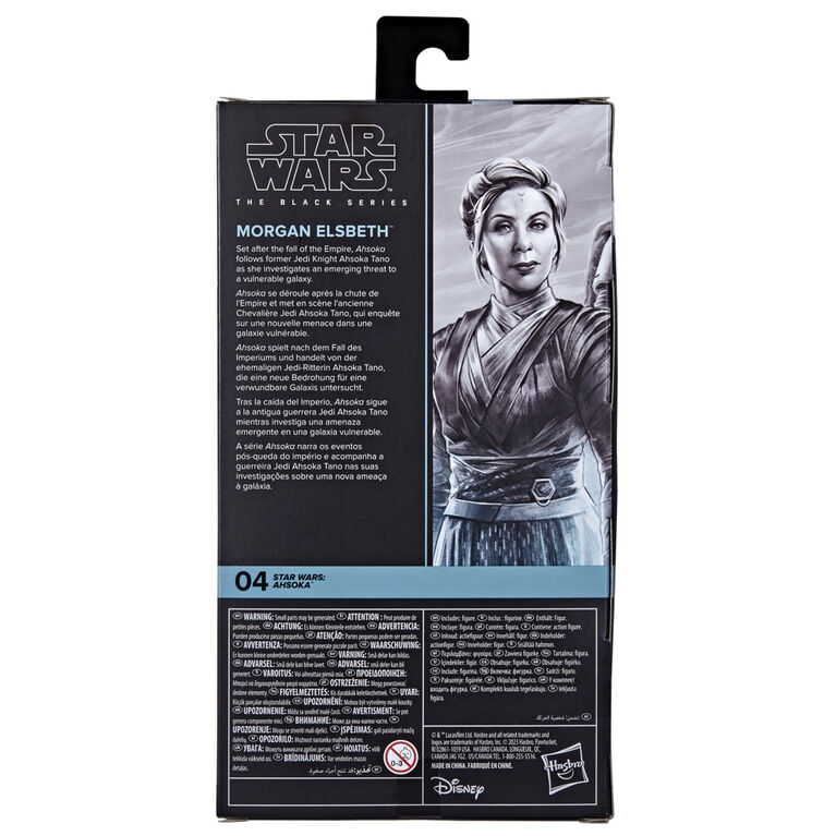 Star Wars The Black Series Morgan Elsbeth, Star Wars: Ahsoka 6-Inch Action Figures