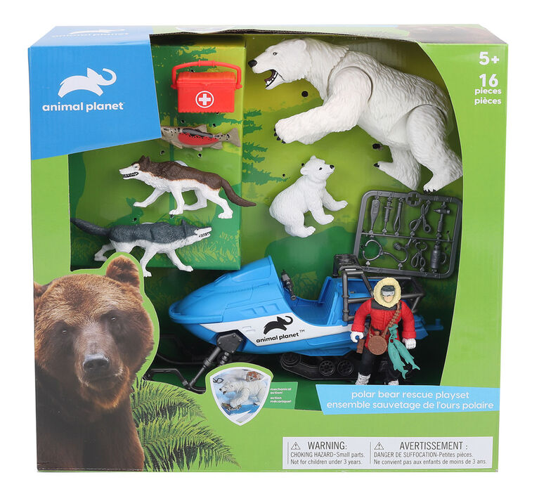 Animal Planet - Ensemble sauvetage de l'ours polaire - Notre exclusivité