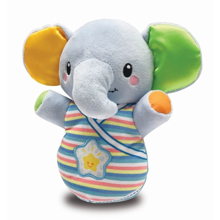 VTech Glowing Lullabies Elephant - Blue - French Edition