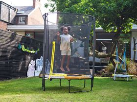 Plum 4.5ft JuniorJungle Trampoline with Enclosure and Sound