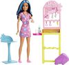 Barbie Toys, Skipper Doll and Ear-Piercer Set with Piercing Tool and Accessories, First Jobs
