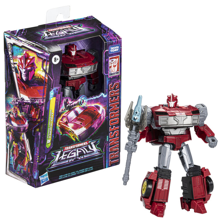 Transformers Toys Generations Legacy Deluxe Prime Universe Knock-Out Action Figure