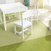 Ensemble Table et 4 chaises Farmhouse - Blanc