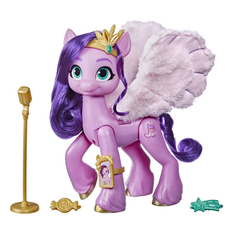My Little Pony: A New Generation Movie Musical Star Princess Petals - Pink Pony that Plays Music - English Edition
