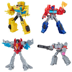 Transformers Optimus Prime, Megatron, Bumblebee, and Starscream - R Exclusive