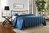 DHP - Bali Queen Metal Bed, Bronze