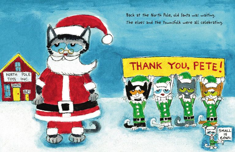 Pete the Cat Saves Christmas - Édition anglaise