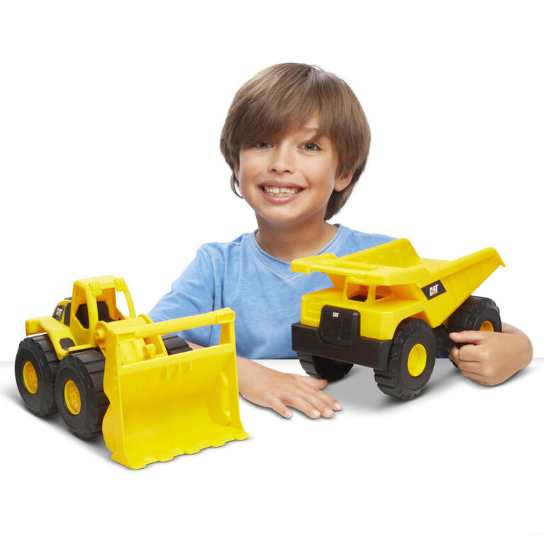 CAT CONSTRUCTION FLEET 2 PACK (DUMP TRUCK & WHEEL LOADER