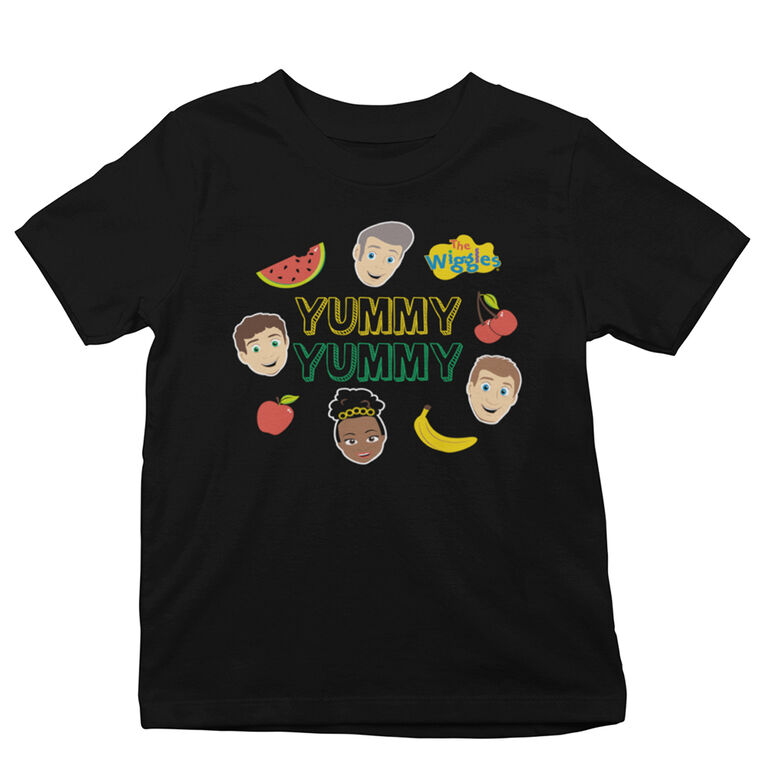 The Wiggles Short Sleeve T-Shirt Black