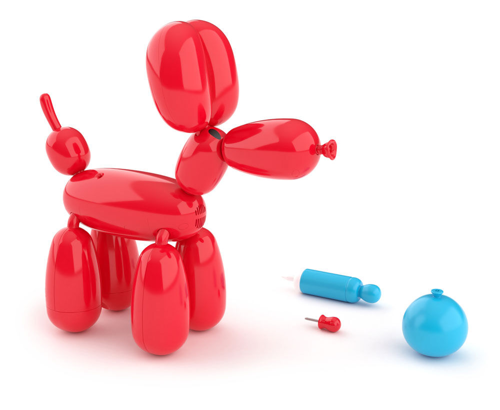 Balloon animal dog toy clearance