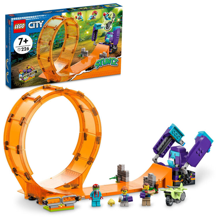LEGO City Smashing Chimpanzee Stunt Loop 60338 Building Kit (226 Pieces)