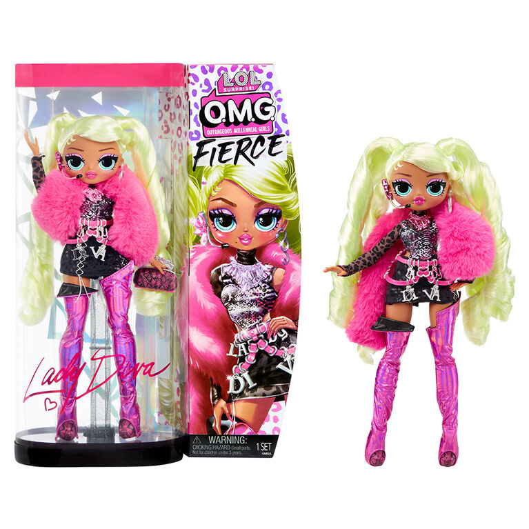 LOL Surprise OMG Fierce Lady Diva Fashion Doll