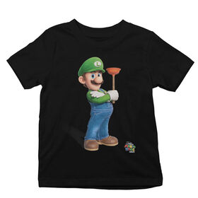T-Shirt Manches Courtes Mario Noir