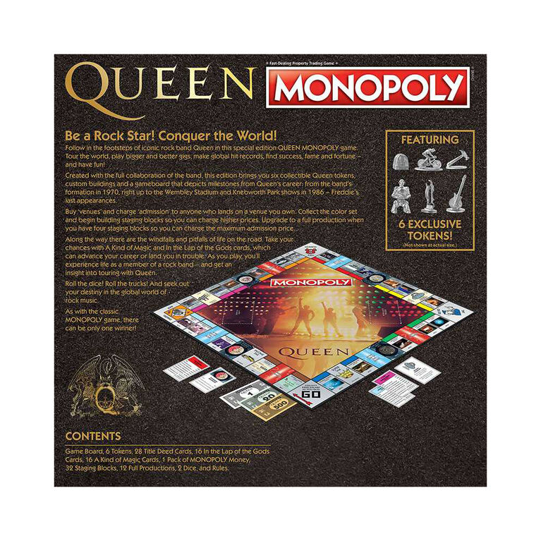 MONOPOLY: Queen - English Edition