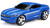 New Bright - Auto de sport radiocommandée 1/24 - Ford Mustang 27MHz - Bleu.