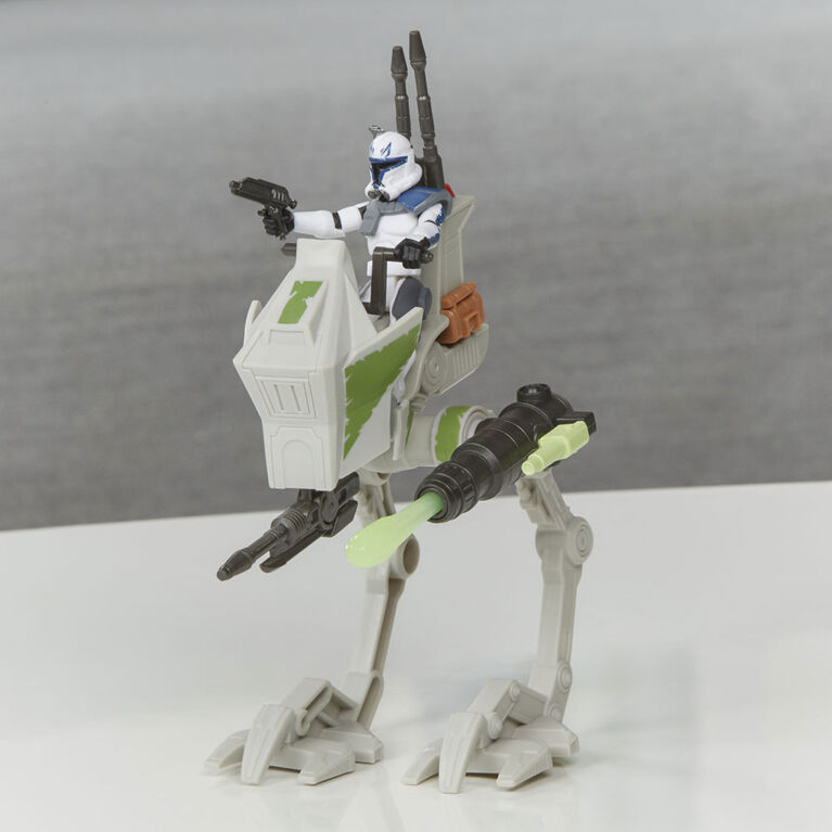 Star Wars Mission Fleet Expedition Class Captain Rex Clone Combat 2.5-Inch-Scale Figure and Vehicle