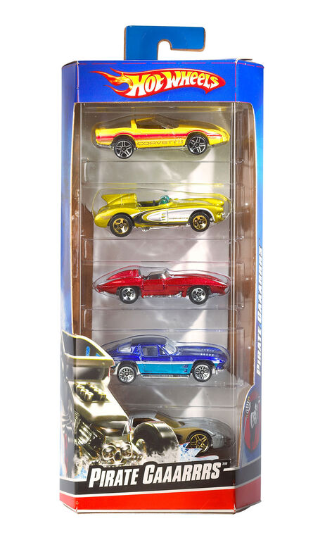 Hot Wheels 5-Car Pack Assortment - Styles May Vary