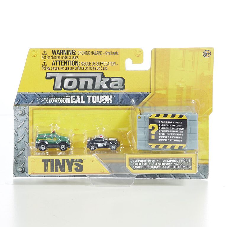 Paquet de 3 mini véhicules Tonka Tinys.