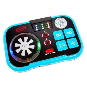 Table de mixage de DJ My Real Jam, table de mixage factice de DJ avec prise de casque d'&eacute;coute et &eacute;tui, casque d'&eacute;coute non inclus