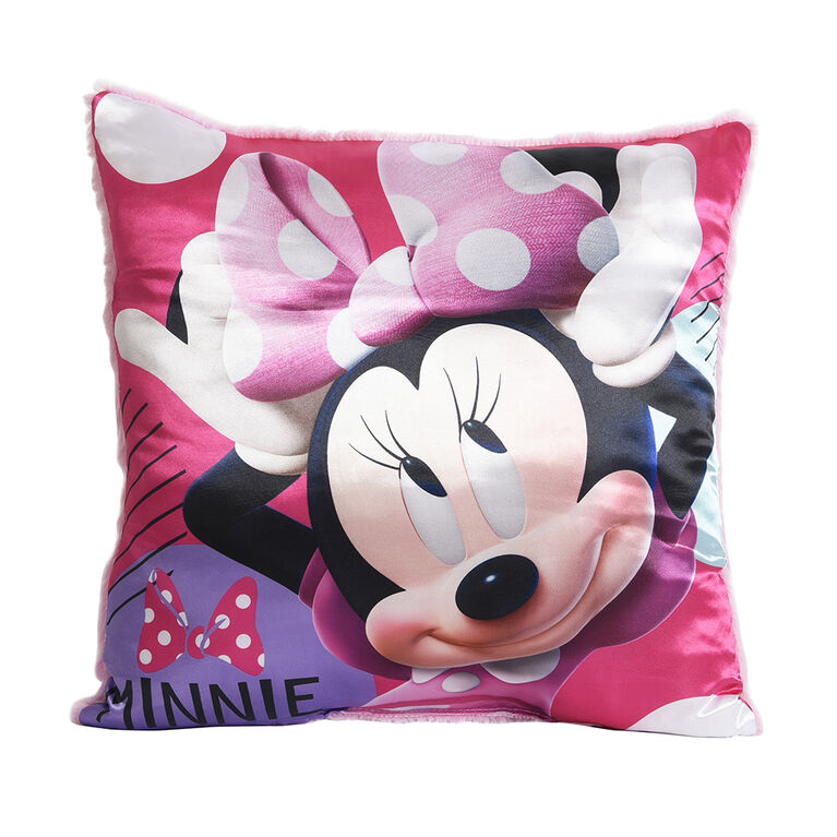 Disney Minnie Mouse 2 Piece Throw and Cushion Set