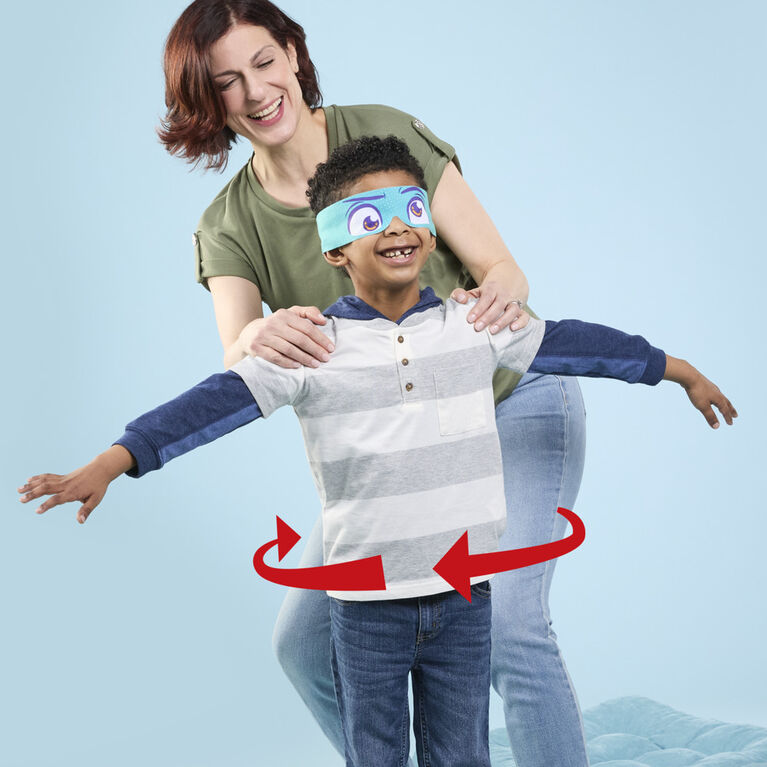 Pile pas d'dans! jeu avec roulette de démarches animales