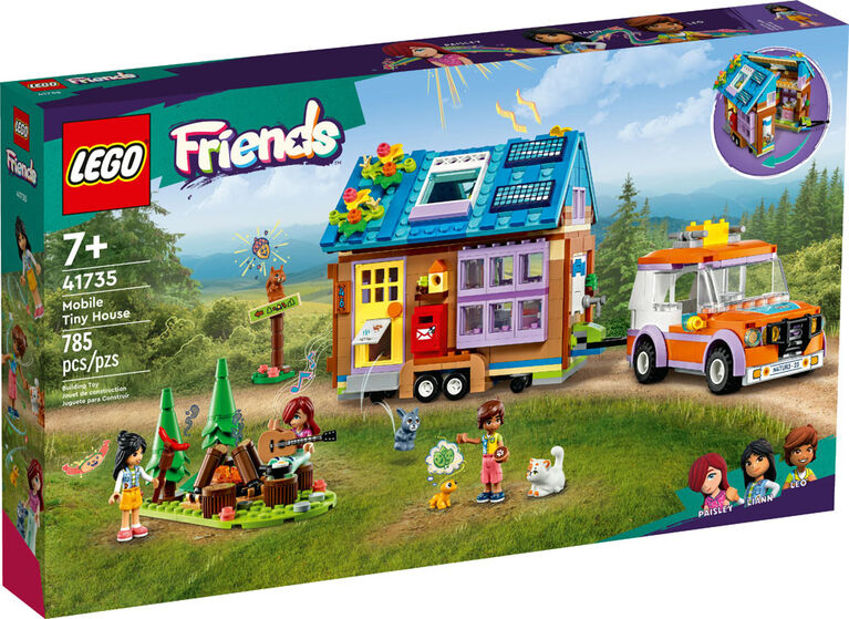 LEGO Friends Mobile Tiny House 41735 Building Toy Set (785 Pieces)