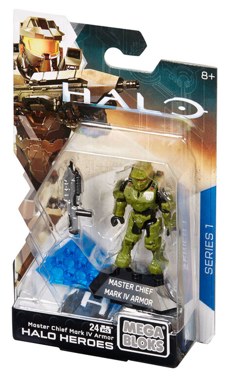 Mega Construx Halo Heroes Master Chief Mark IV Armor Figure