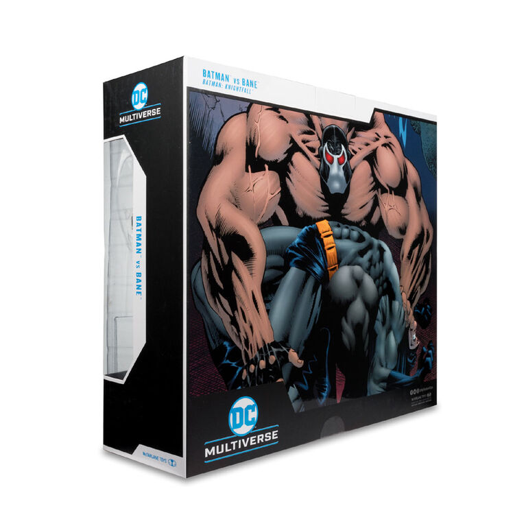 DC Multiverse Batman vs Bane 7" Action Figure and Mega Figure 2pk