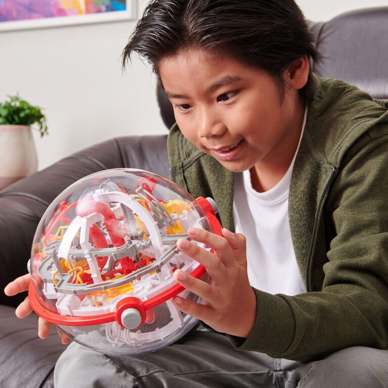 Perplexus Portal, 3D Puzzle Ball Maze Fidget Toys Kids Games Travel Games Puzzle Games Fidget Ball with 150 Obstacles