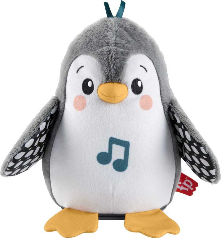 Fisher-Price-Peluche Musicale Manchot Culbuto dès la naissance