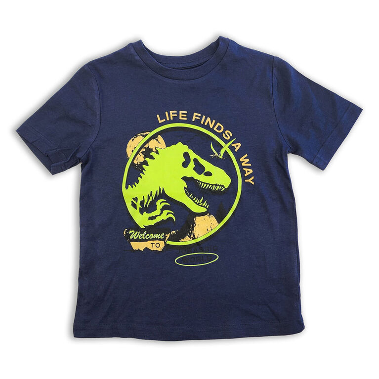 Jurassic Park Short Sleeve Tee - Blue