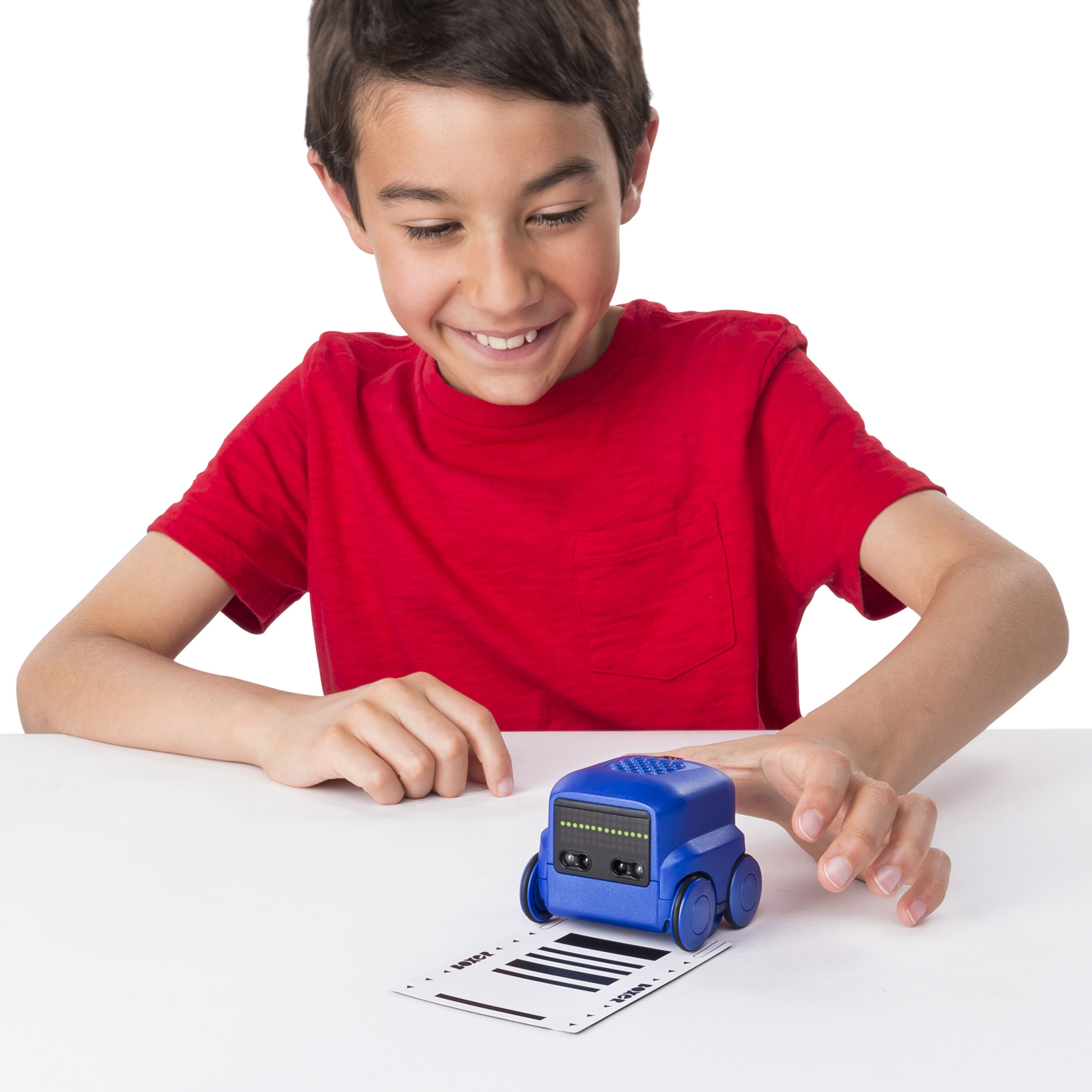 Boxer Interactive A.I. Robot Toy Blue with Personality and Emotions